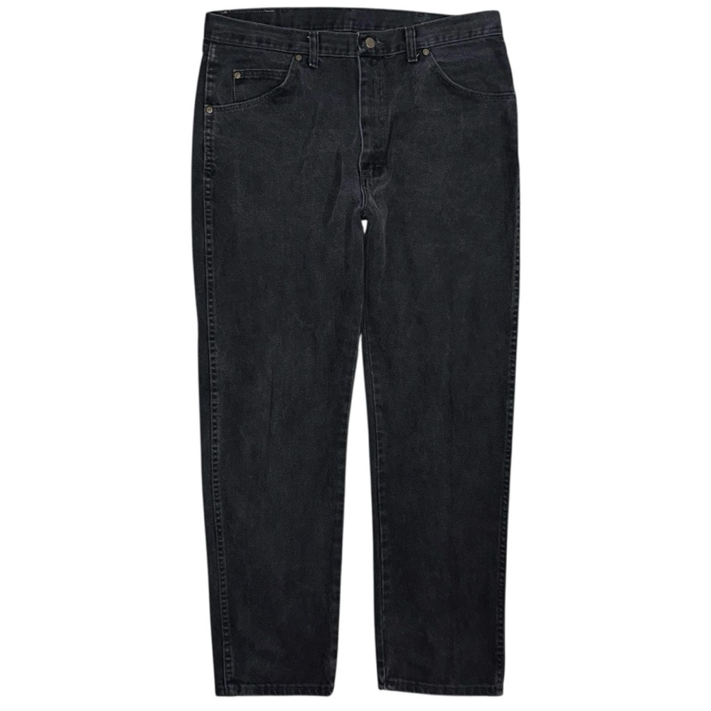 Wrangler Rugged Wear Classic Fit Black Jeans 36x32 Heavyweight Cotton Workwear